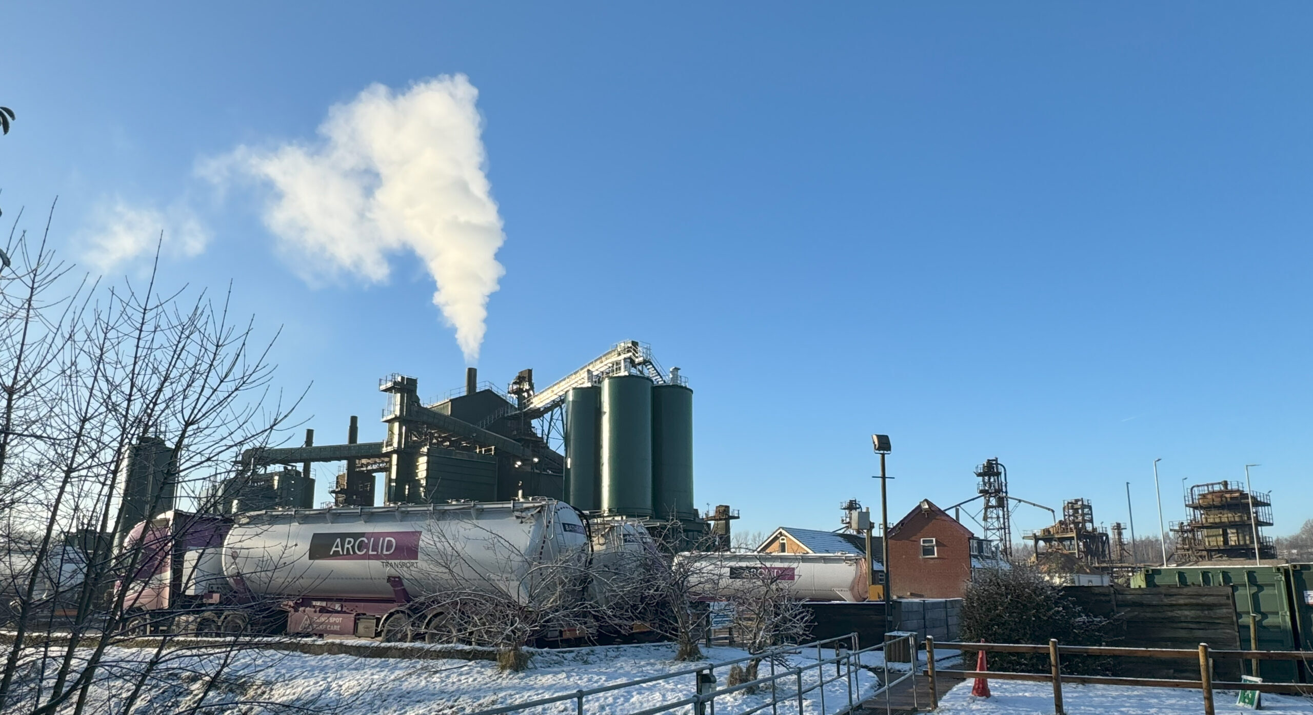 Bathgate Sand quarry site in January